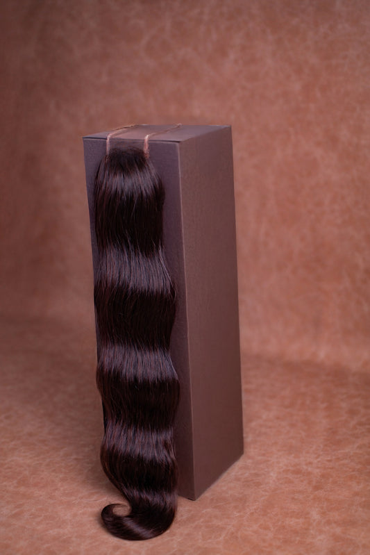 HD 2x6 Raw Indian Body Wave Closure