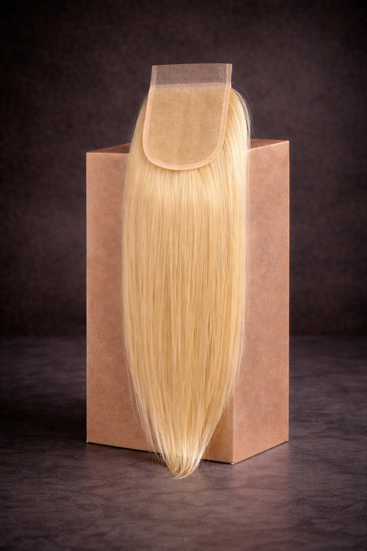 HD 4x4 Raw Vietnamese 613 Blonde Closure