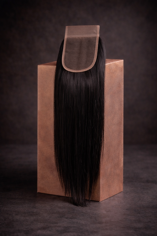HD 4x4 Raw Vietnamese Natural Straight Closure